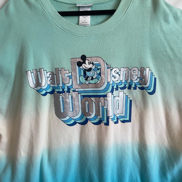 Official Walt DIsney World Blue Ombre Spirit Jersey - Women's Size 3XL - - Picture 2 of 5
